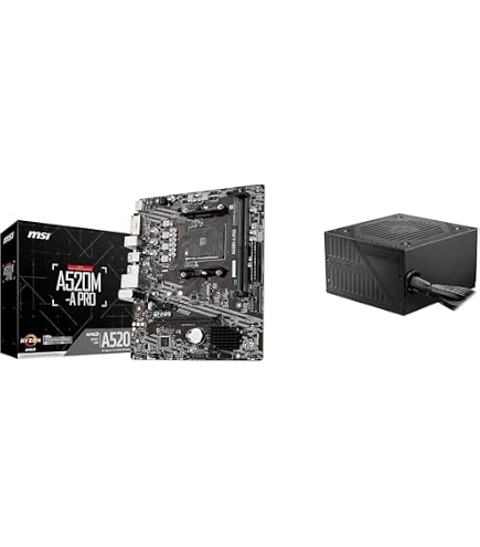 Amazon | MSI A520M-A PRO マザーボード MicroATX [A520チップセット
